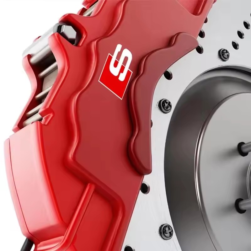 Outdoor Sport Logo - 車用ブレーキキャリパーステッカー耐熱デカール アウディスポーツステッカー クワトロ用 アウディS3 S4 S5