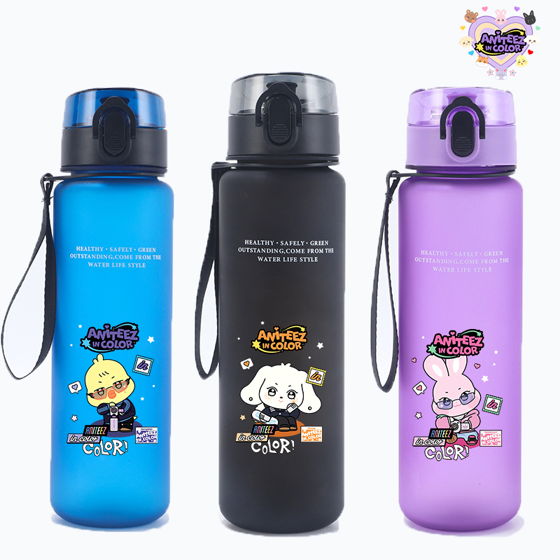 Outdoor Sportsman Group - 650ML ATEEZ ウォーターボトル K-pop マングループプリント スポーツウォーターカップ
