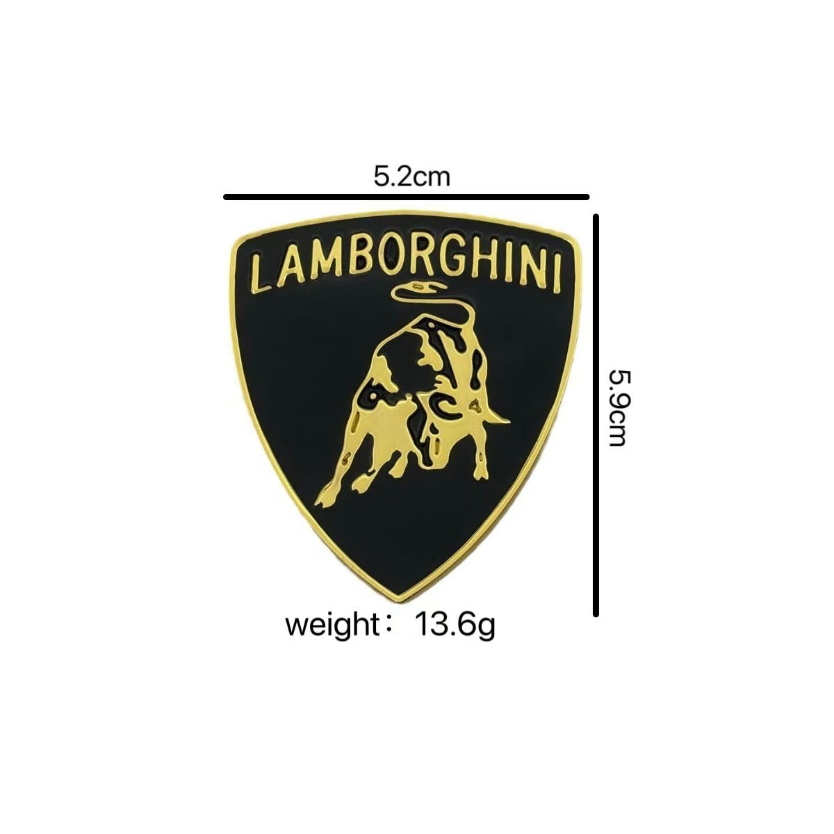 Outdoor Sport Logo - 金属車のロゴオートバイステッカーサイドウィンドウラベルスポーツステッカーランボルギーニウルスウラカンアヴェンタドールプレミアムアクセサリー
