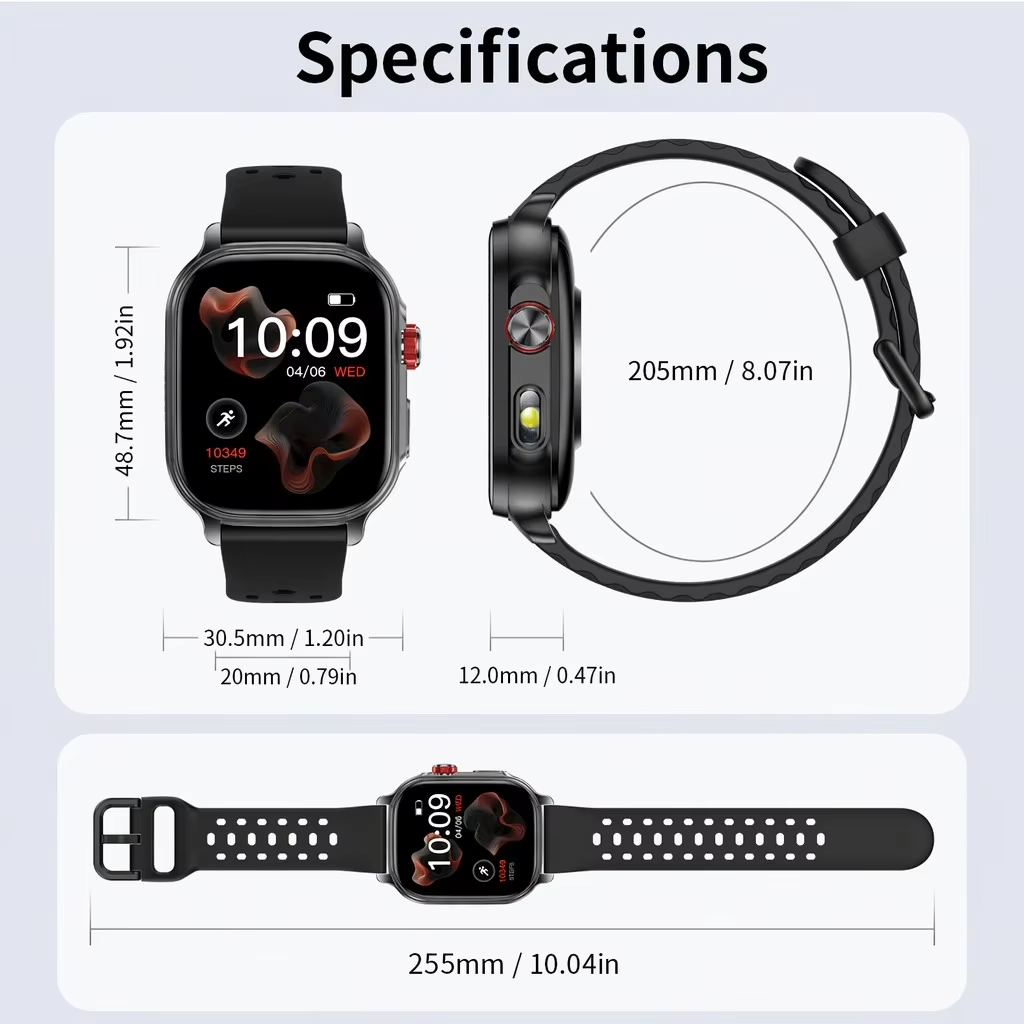 2026 新しいスマートウォッチ Bluetooth 通話フ - Outdoor Sport Smart Watch のレビューと価格