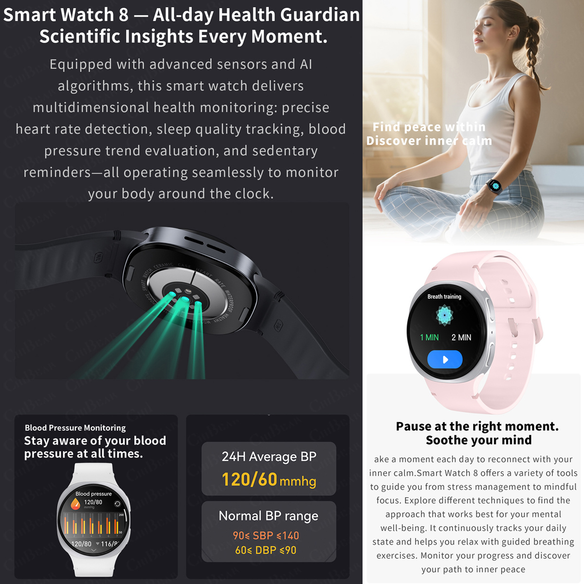 2026年新型腕時計 8ミニGPSトラッキングスマートウォッ - Outdoor Sport Smart Watch のレビューと価格