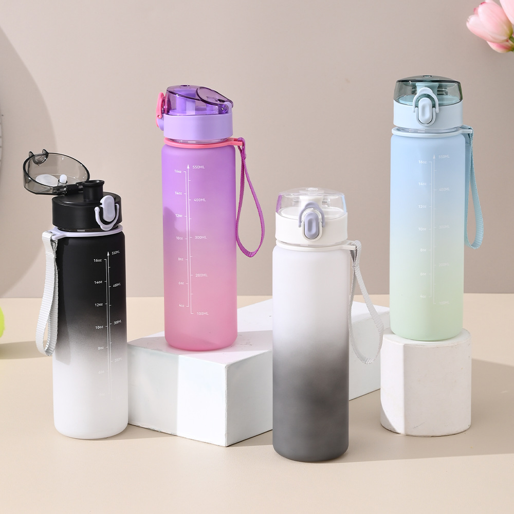 DIYスポーツボトルカスタムロゴ名プリントプラスチックカップ - Outdoor Sport Name のレビューと価格