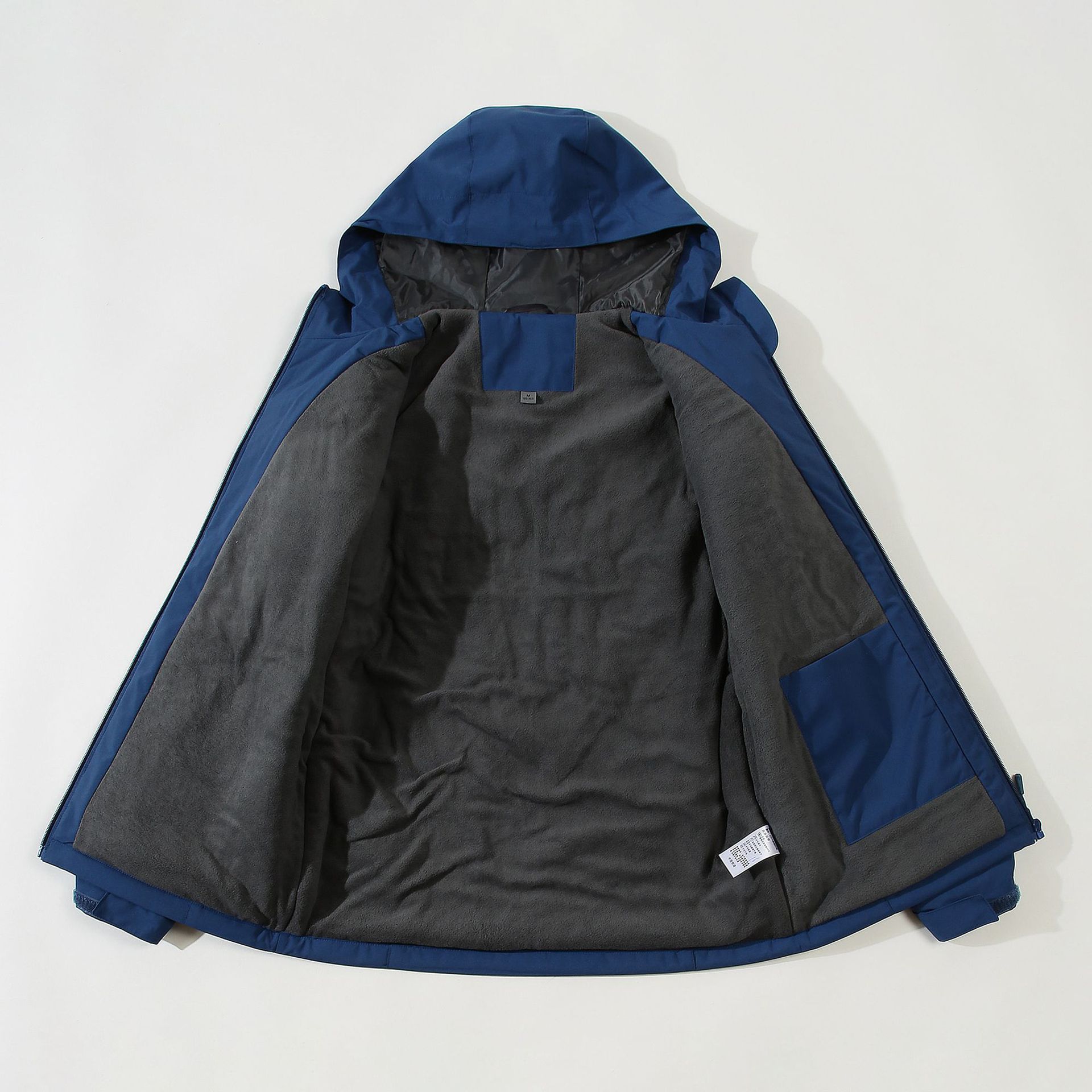 フリース製のおしゃれで暖かい綿入りジャケット、カジュアルメン - Outdoor Sportsman Group のレビューと価格