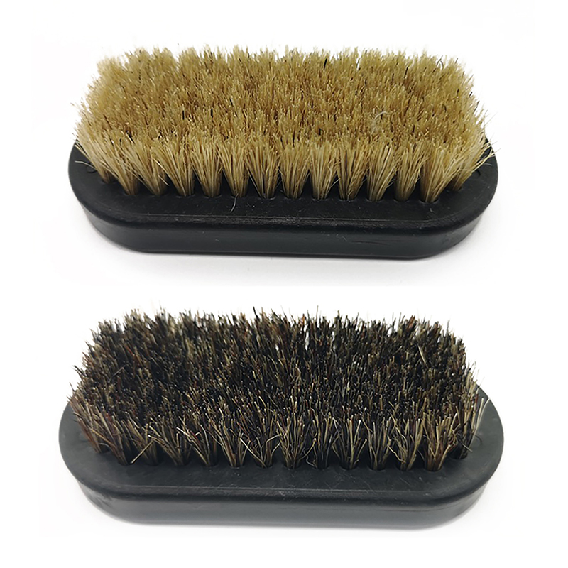 靴磨きブラシ レザー豚毛 ソフト研磨ツール クリーニングブラ - Brushing Boot Horse のレビューと価格