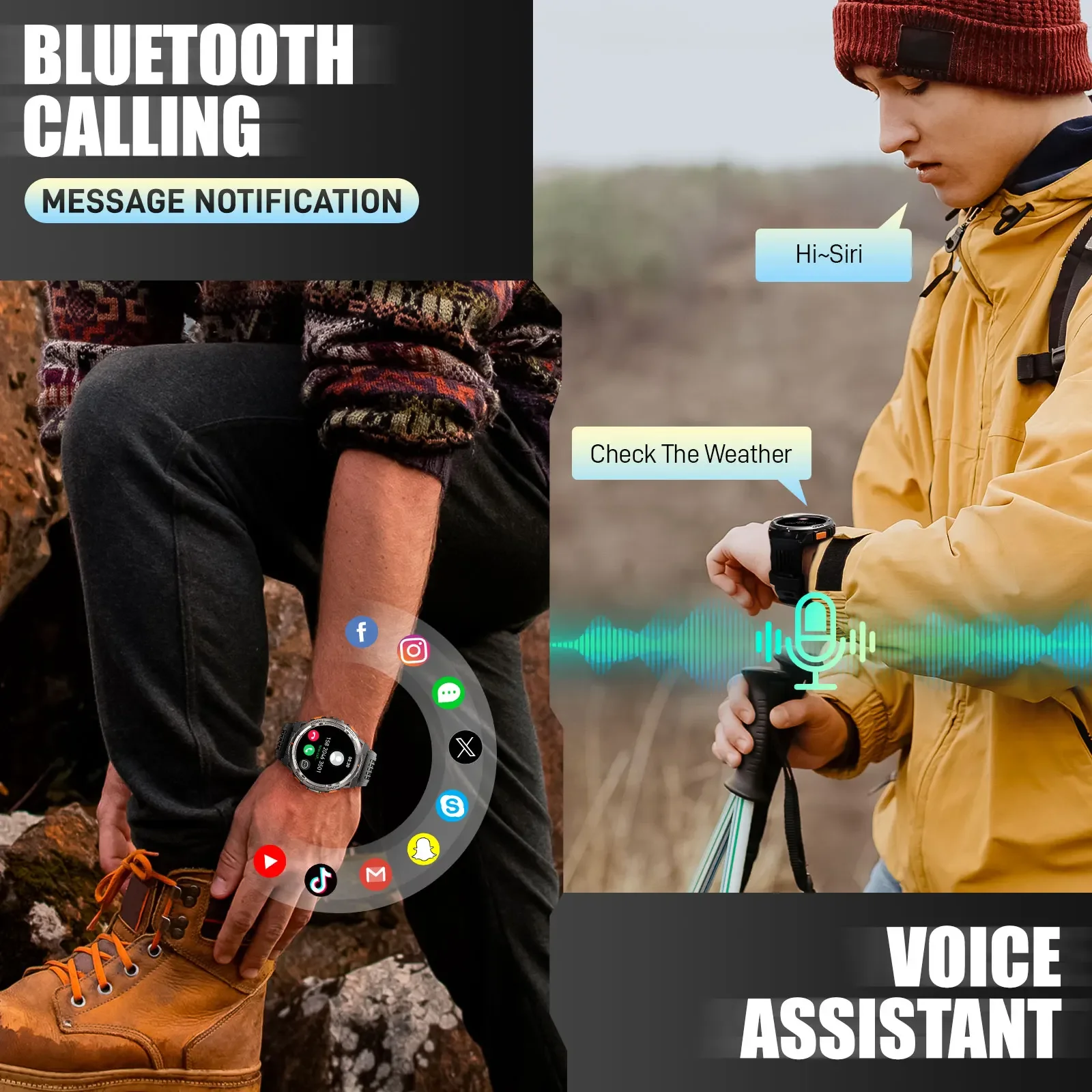 EIGIIS-KE5コンパスと高度を備えたスマートスポーツウ - Outdoor Sport Smart Watch のレビューと価格