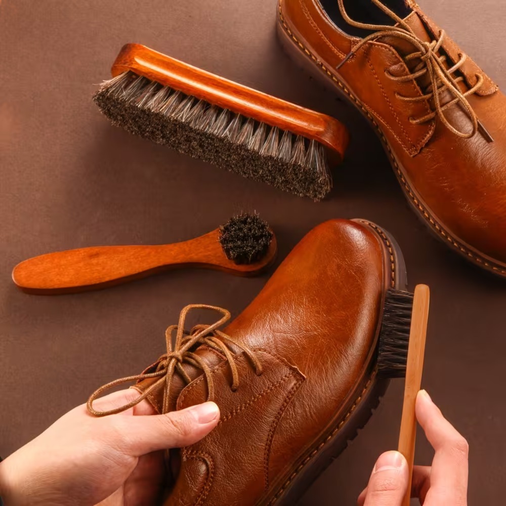 3 個馬毛靴ブラシセット革ブーツ用研磨アプリケーターブラシス - Brushing Boot Horse のレビューと価格