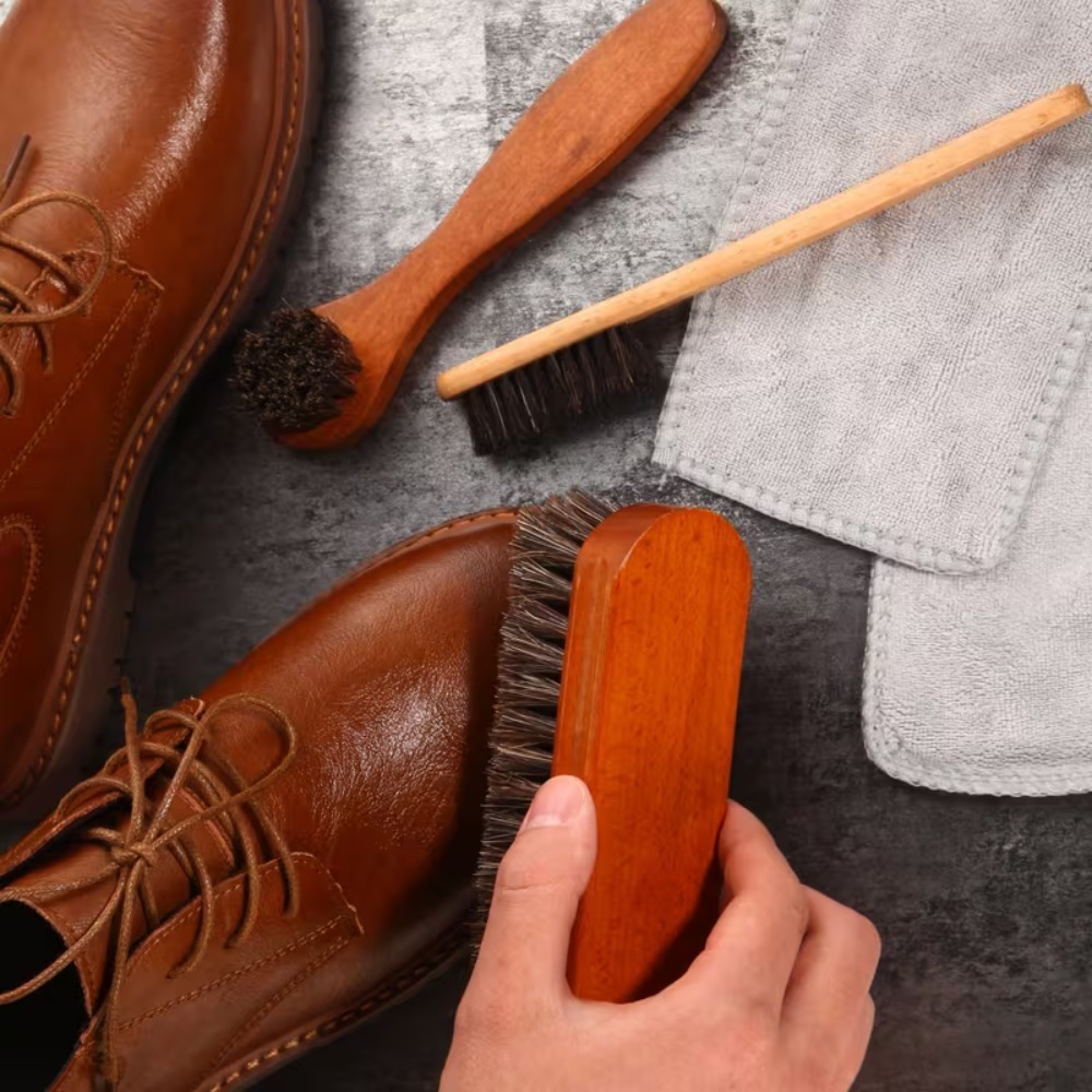 3 個馬毛靴ブラシセット革ブーツ用研磨アプリケーターブラシス - Brushing Boot Horse のレビューと価格
