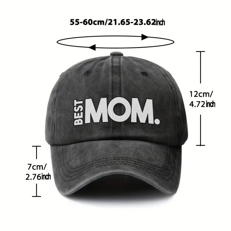 2.54 cm「BEST MOM」プリント入り調節可能なカウ - Outdoor Sport An のレビューと価格