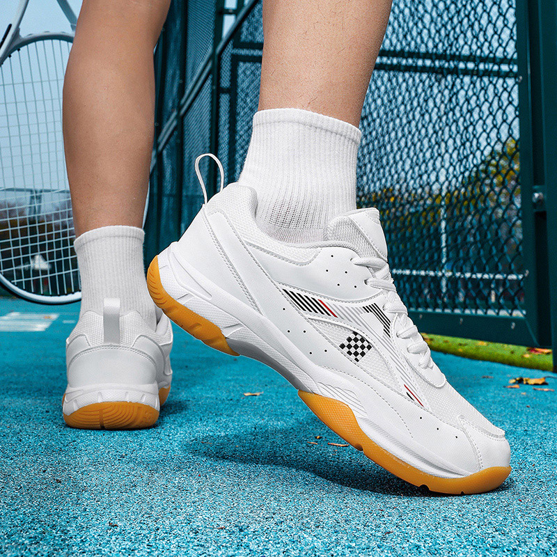 2026 新しい男性テニススポーツシューズ通気性メッシュテニ - Outdoor Sport Flooring のレビューと価格