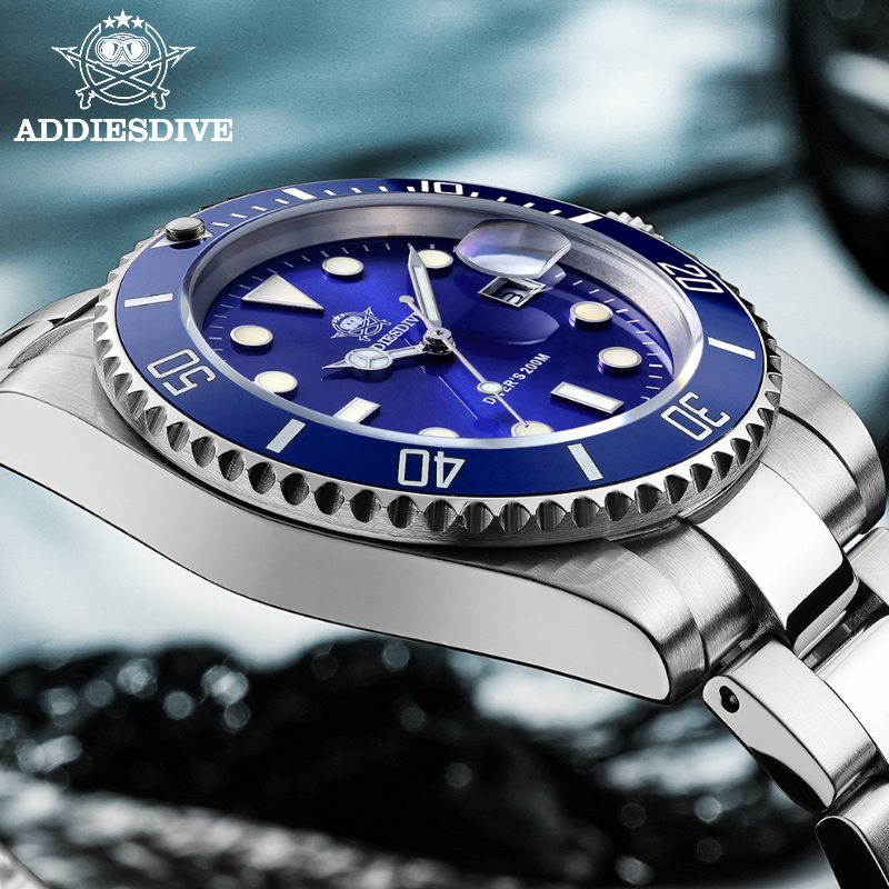 ADDIESDIVE 高級メンズ腕時計セラミックベゼル BG - Outdoor Sport Smart Watch のレビューと価格