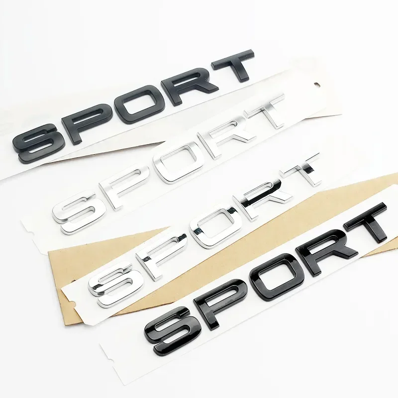 車の装飾アクセサリー,ランドレンジローバーに適したスポーツレ - Outdoor Sport Logo のレビューと価格