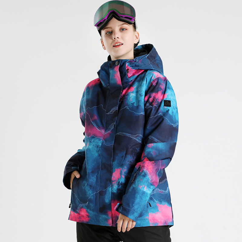 男性と女性のためのサーマルスキージャケット、スノーボード服、 - Outdoor Sport Jacket Women'S のレビューと価格