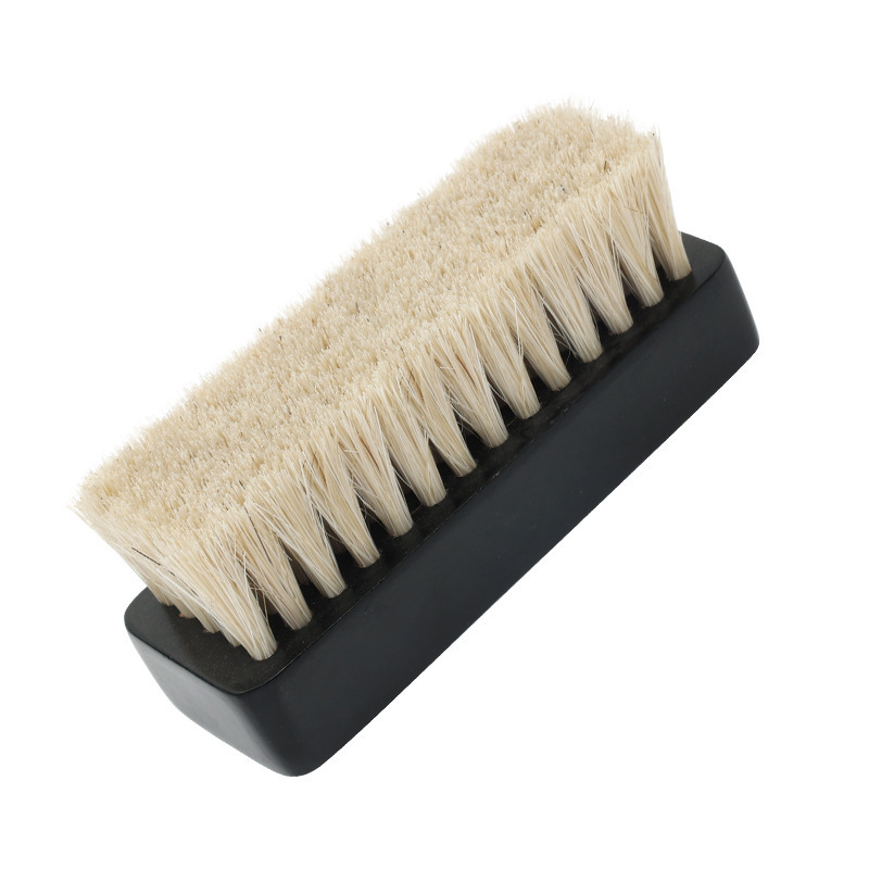 耐久性のある馬毛ブラシ革靴用木製ハンドル靴ケアポリッシュアプ - Brushing Boot Horse のレビューと価格